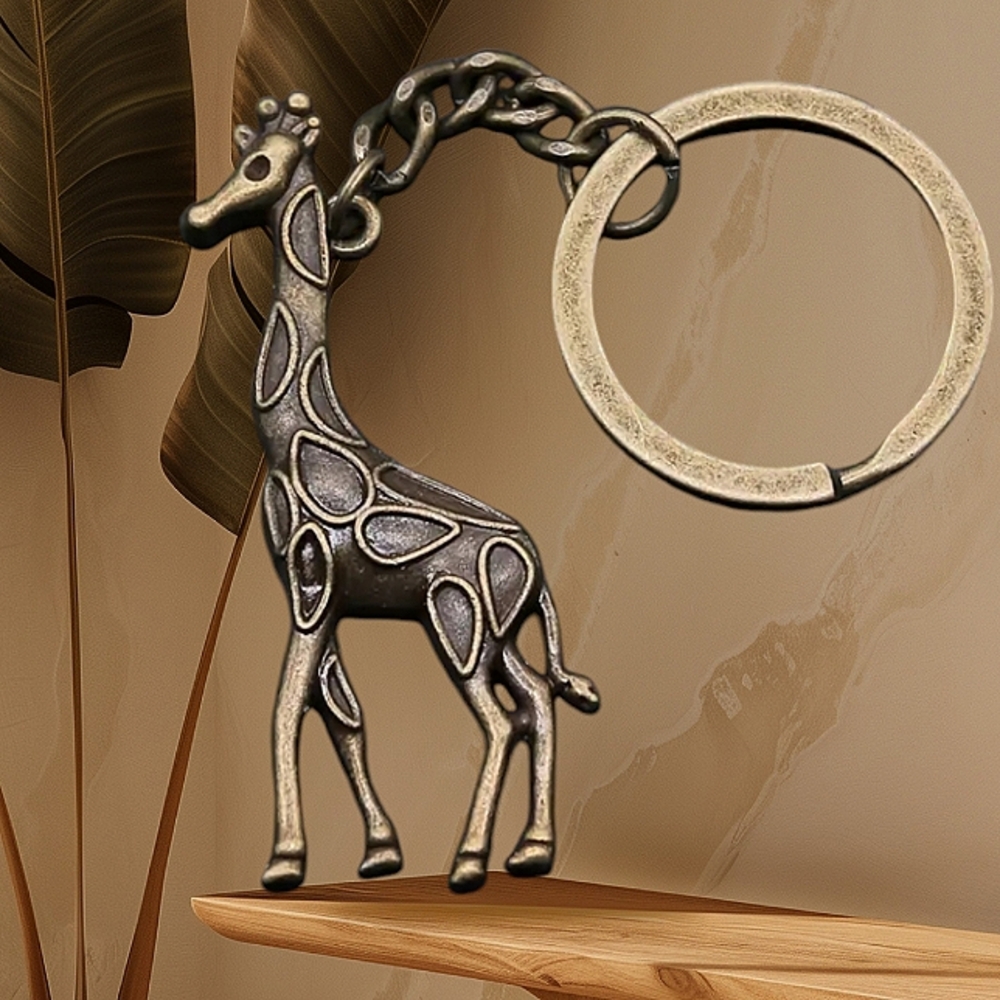 Giraffe Keychain